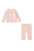 EA Cardigan and Trousers Set
